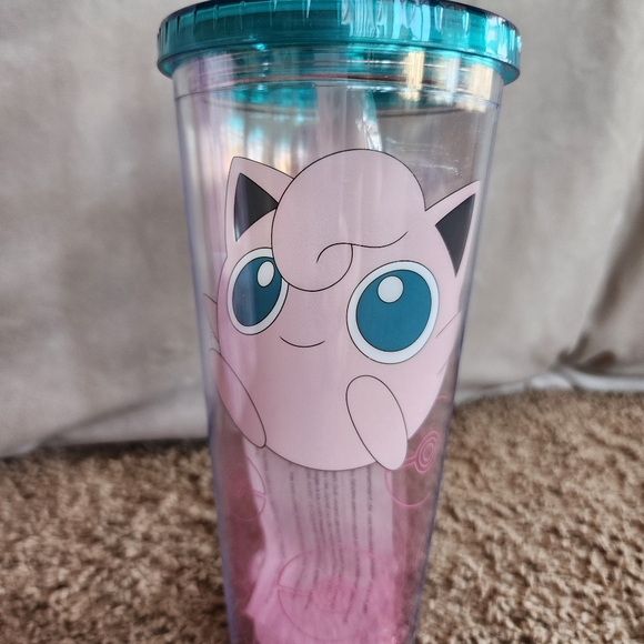 LOUNGEFLY Pokemon Fairy-Type Jigglypuff Travel Cup & Mini Backpack - Picture 7 of 10
